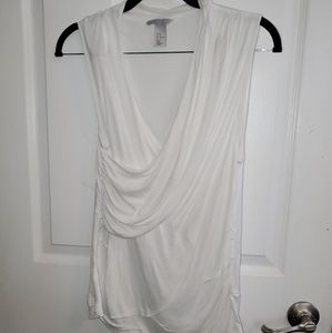 H&M Ruched Sleeveless Top